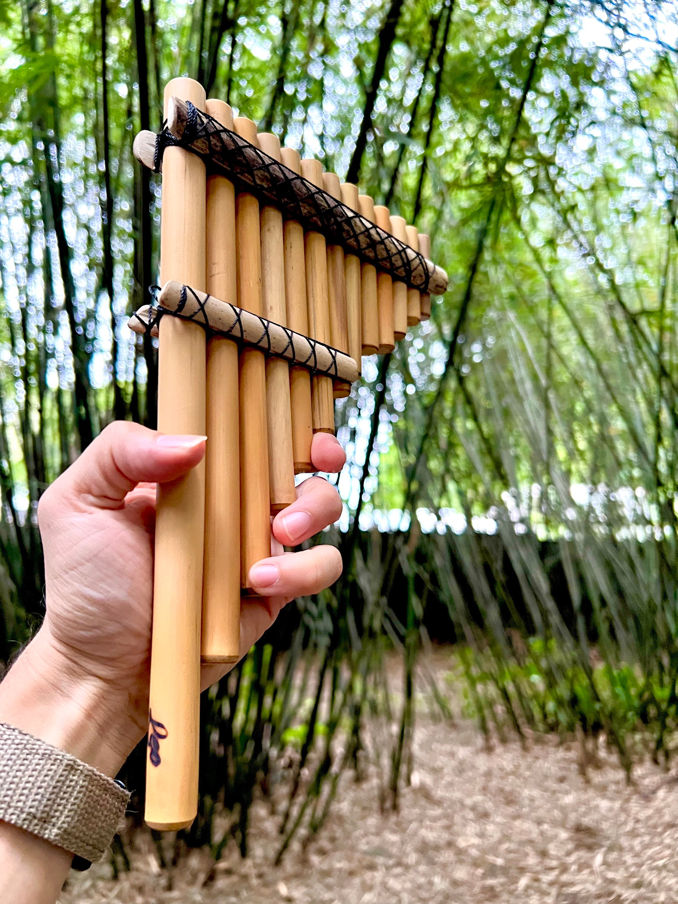 Pandan Musical Instruments Andean Pentatonic Pan Flute - Sound Healing Meditation Instrument - Etsy