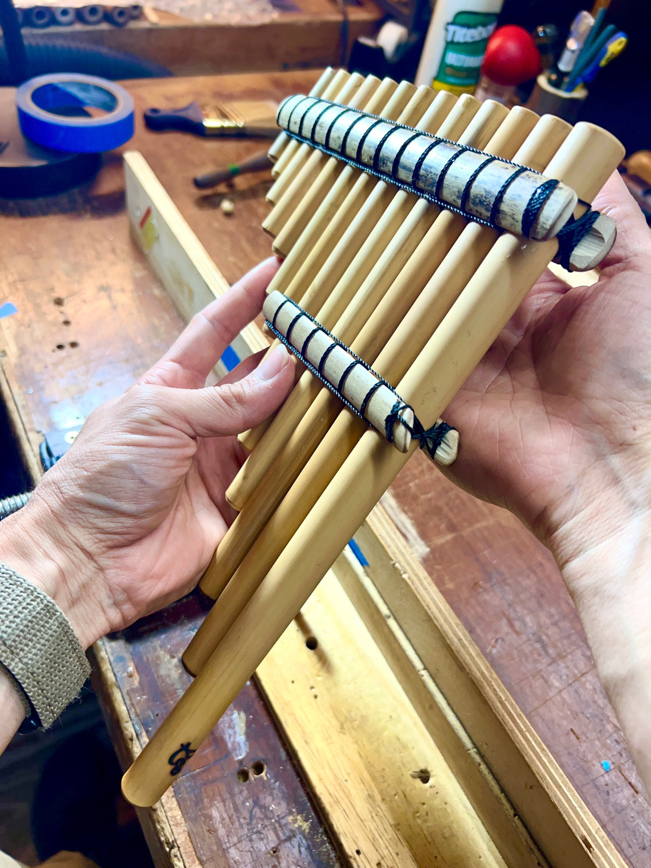 Pandan Musical Instruments Andean Pentatonic Pan Flute - Sound Healing Meditation Instrument - Etsy