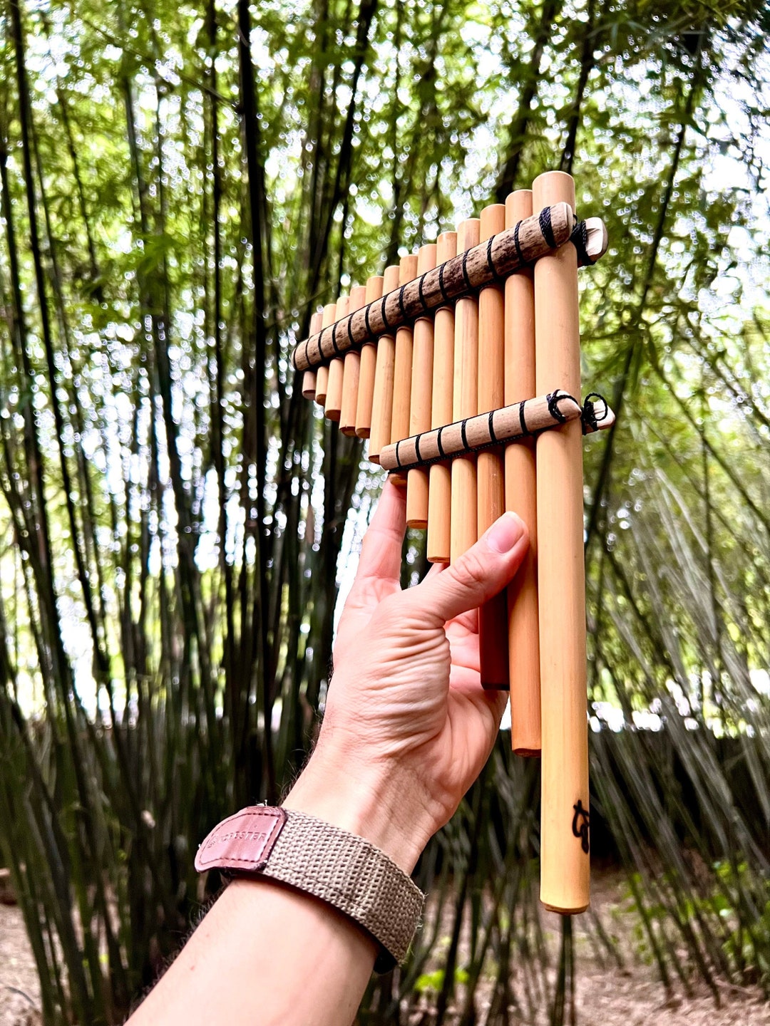 Pandan Musical Instruments Andean Pentatonic Pan Flute - Sound Healing Meditation Instrument - Etsy