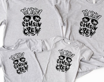 Vacation Cousin Crew, Cousin Crew, Cousin Gift, Family Cousin Gifts, Little Cousin Shirt, Cousin Squad Shirt, Family Shirt, Gift For Cousin