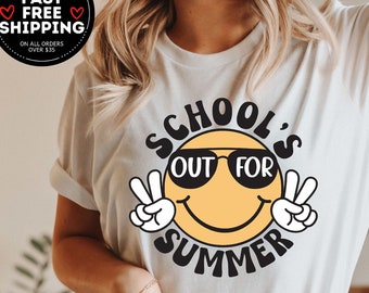 Funny Schools Out For Summer Shirt, Teacher Off Duty shirt, Last Day Of School Tee, Back To School Shirt, Teacher Summer shirt, Teacher Gift