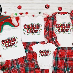 Cousin Crew Christmas shirt, Matching Cousin Crew shirt, Christmas family tee, Christmas Cousin Trip, Cousin&#39;s Christmas Tees, Xmas T-Shirt