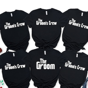 The Groom, The Grooms Crew, Wedding Shirt, Wedding Party, Bachelorette Party, Honeymoon Shirt, Bride Groom Shirt, Groom Squad Shirt