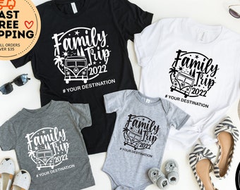 Custom Family Vacation Shirt, Personalized Family Trip Shirts, Matching Vacation Shirts, Custom Vacation Shirt, Family Matching Vacation tee