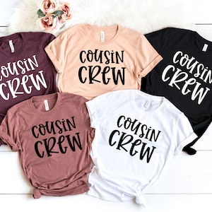 Cousin Crew, Cousin Gift, Family Cousin Gifts, Cousin Shirt, Cousin Crew Shirt, New To The Cousin, Team Cousin Shirt, Matching Cousin Tee