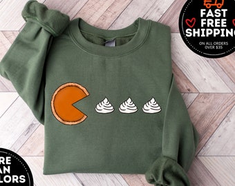 Pumpkin Pies Sweatshirt, Thanksgiving Sweater, Thick Thighs Sweatshirt, Pumpkin Pie Sweatshirt, Women Fall Sweatshirt, Funny Thanksgiving