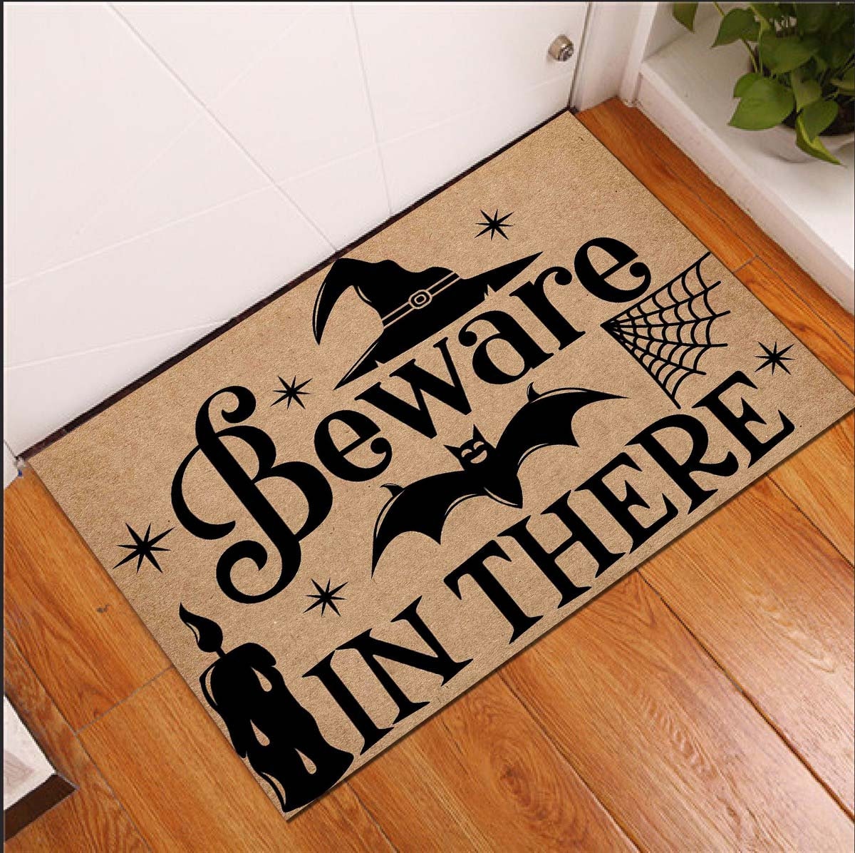 Halloween Floor Mat Halloween Door Mat Halloween Decor Etsy