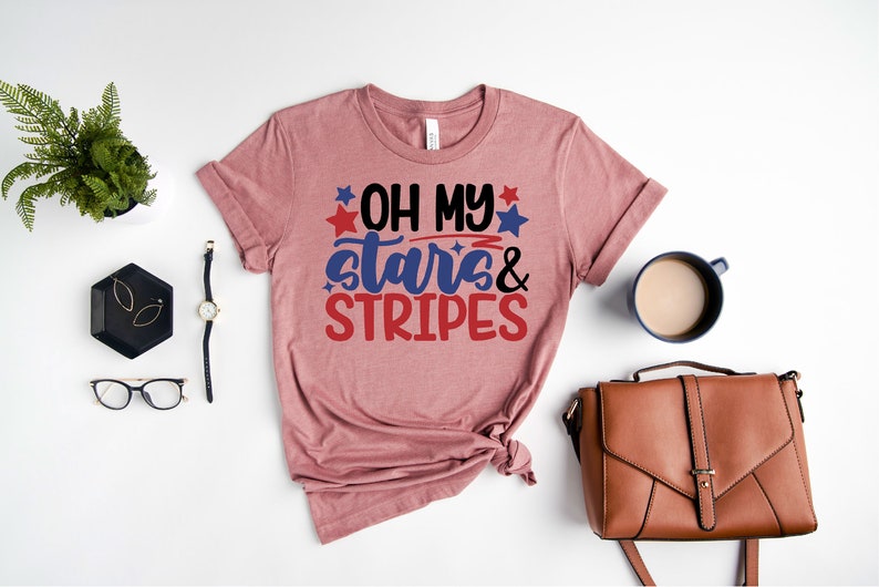 Oh My Stars And Stripes Shirt, 4th July Shirts, 4th of July, 4th of July Shirts, Fourth of July Shirt, 1950s 4th of July, 4th of July Woman image 3