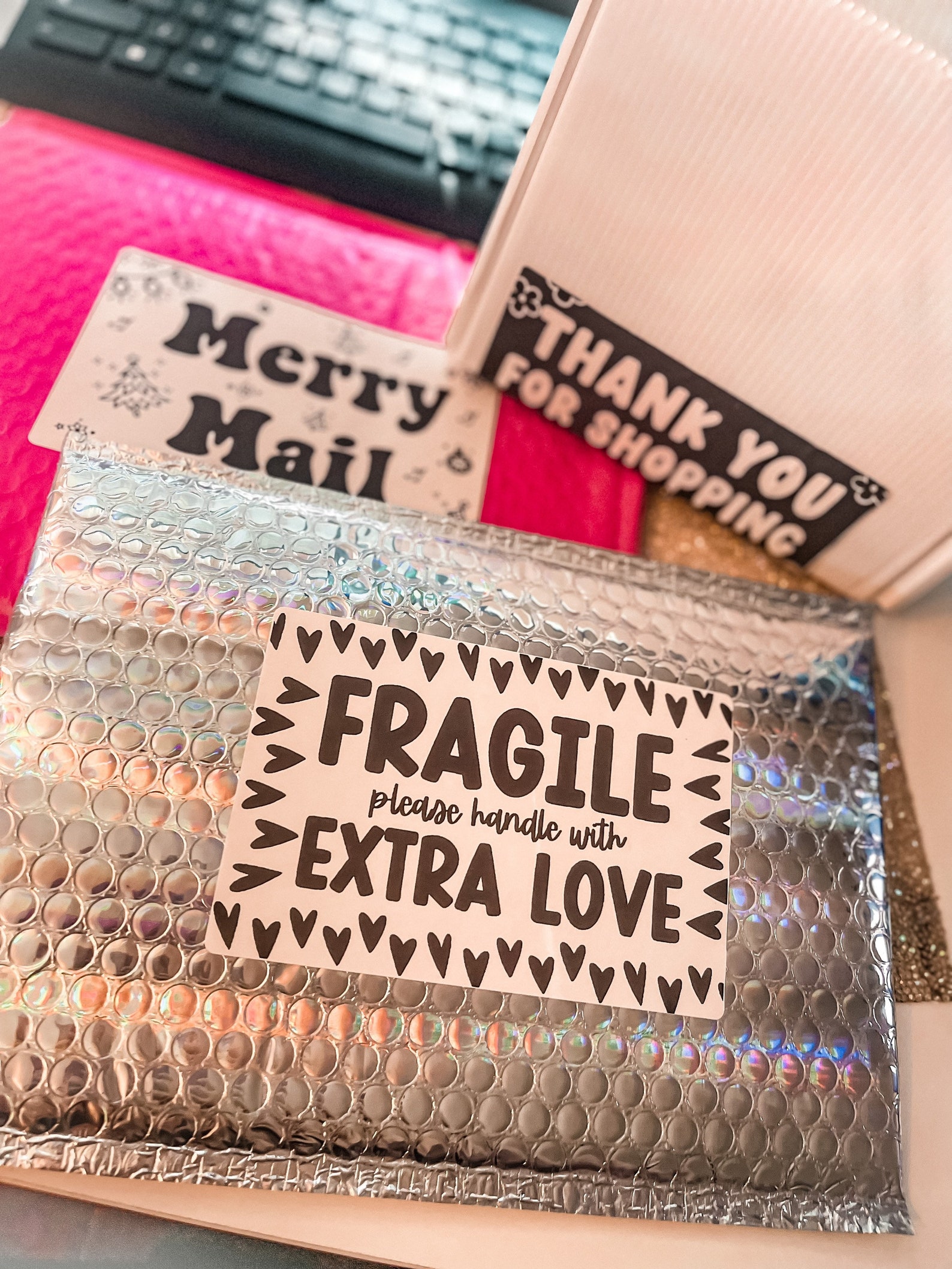 Packaging Label, Thermal Label, Small Business Sticker, Thermal Label ...