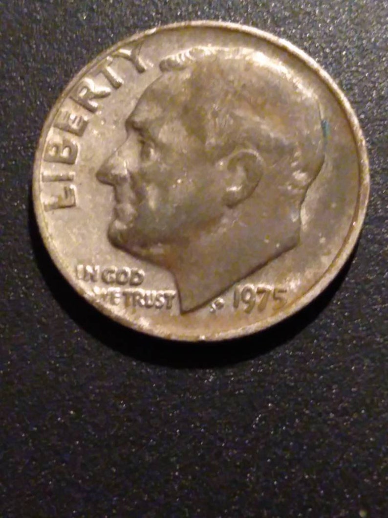 1975 dime no mint mark Etsy