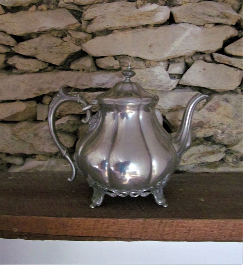 Victorian Metal Teapot James Dixon & Sons, Sheffield, England Etsy