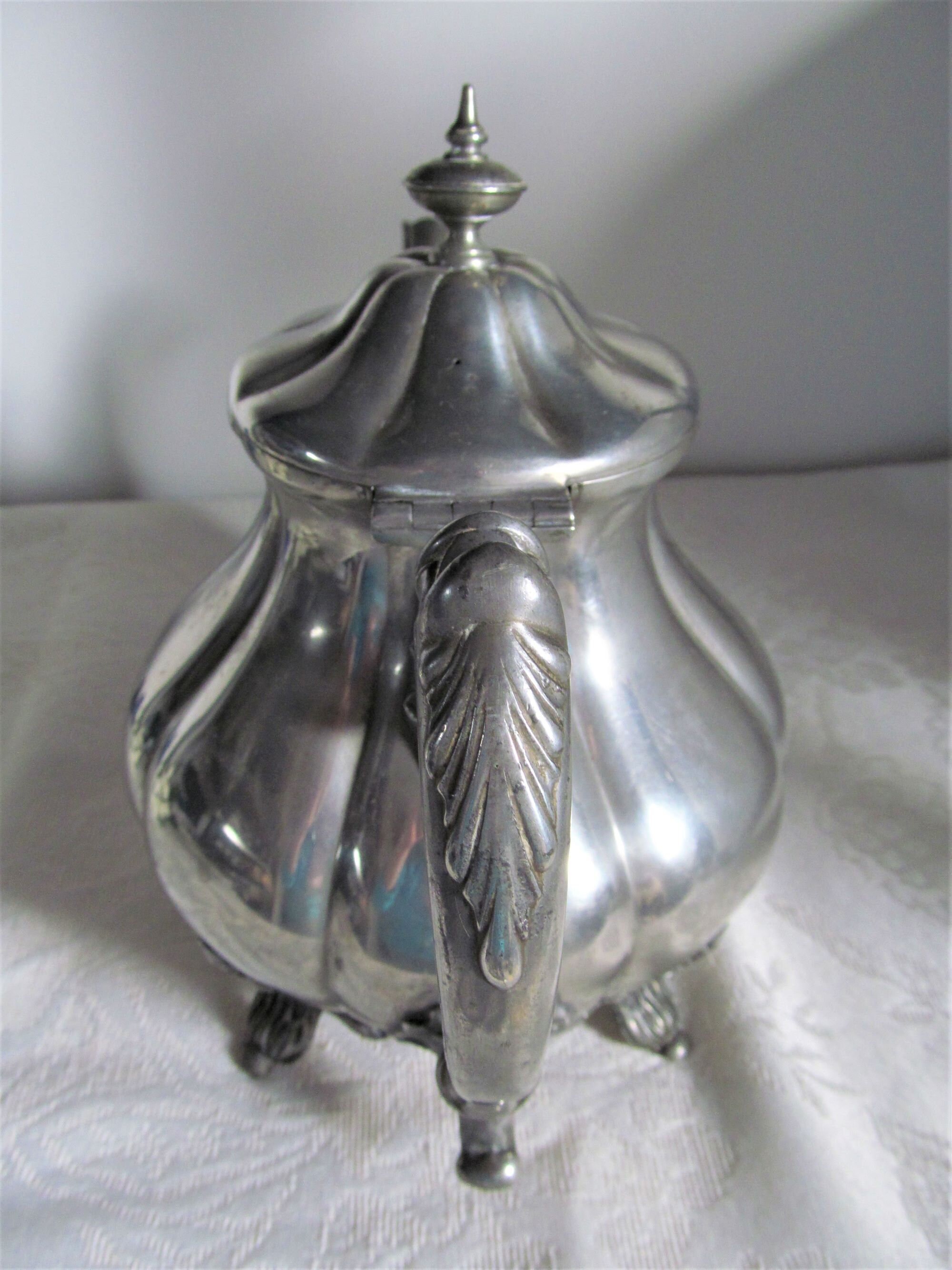 Victorian Metal Teapot James Dixon & Sons, Sheffield, England Etsy