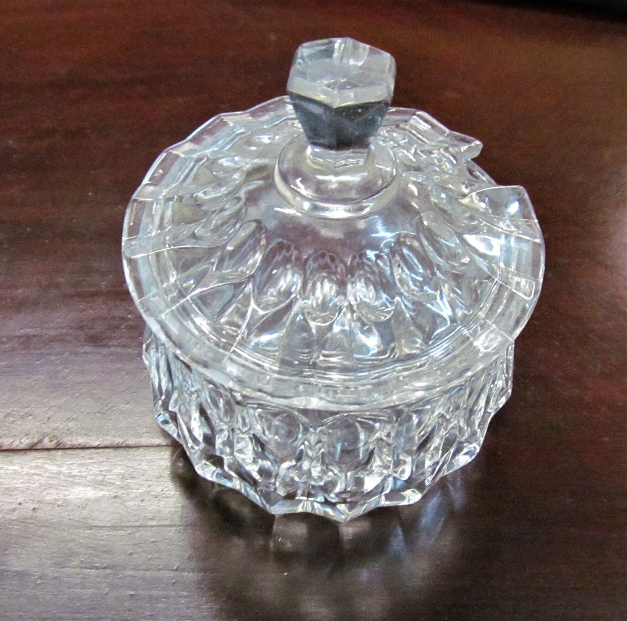 Buy Vintage Set of Four Allpurpose Cut Glass Cutlery Made in Reims