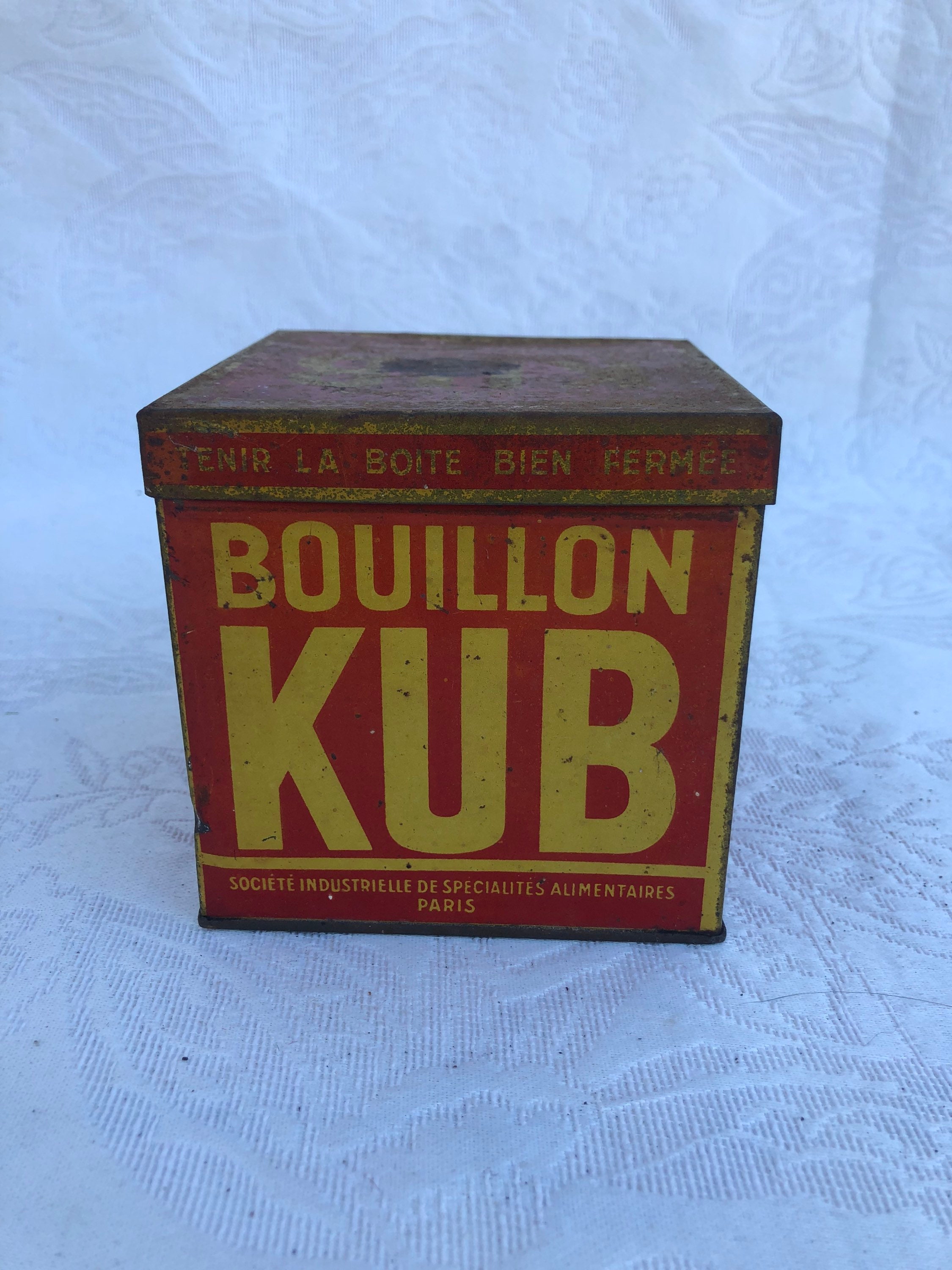 1940's Viandox jar - French stock bouillon cubes – Chez Pluie