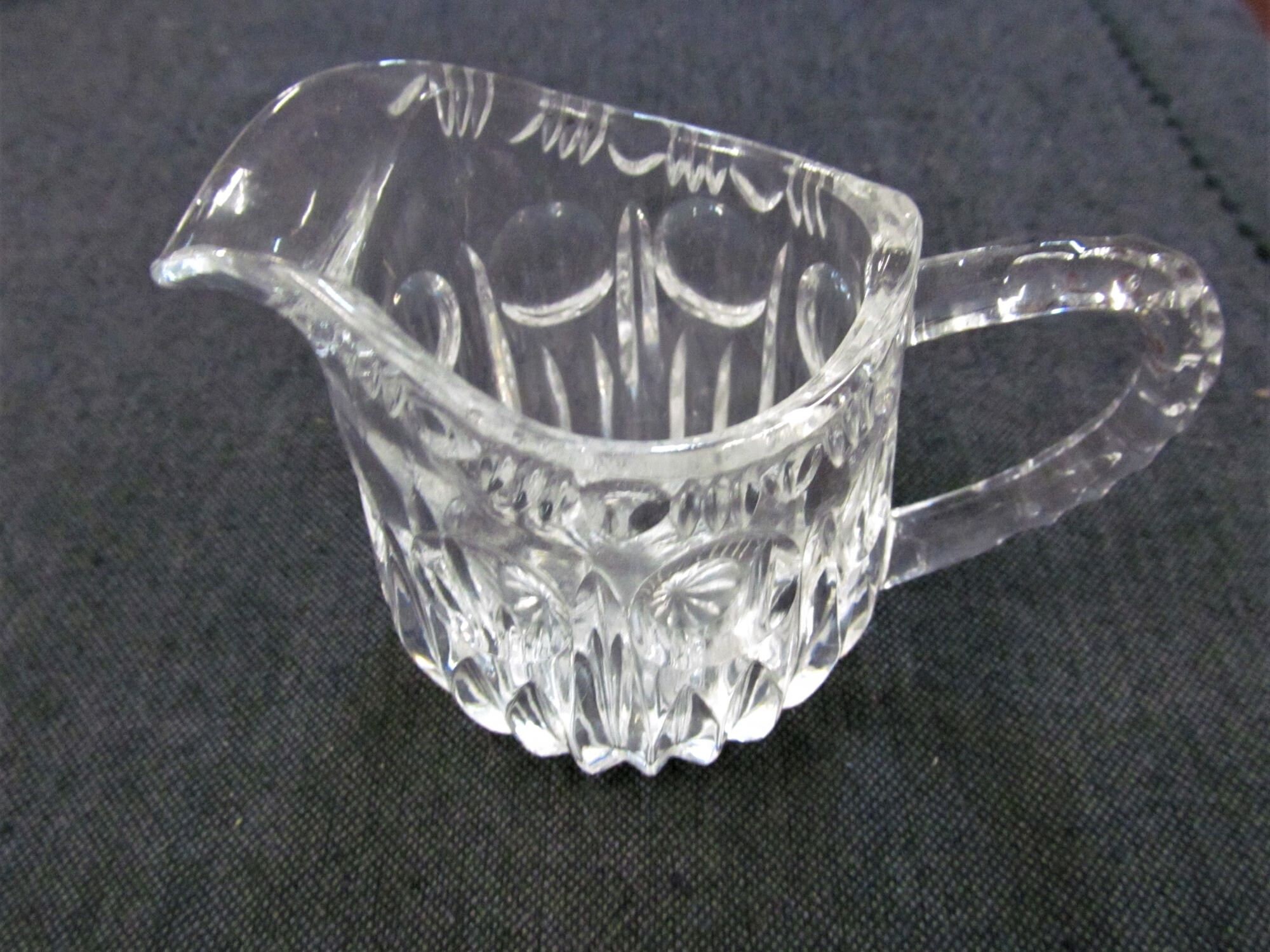 Buy Vintage Set of Four Allpurpose Cut Glass Cutlery Made in Reims