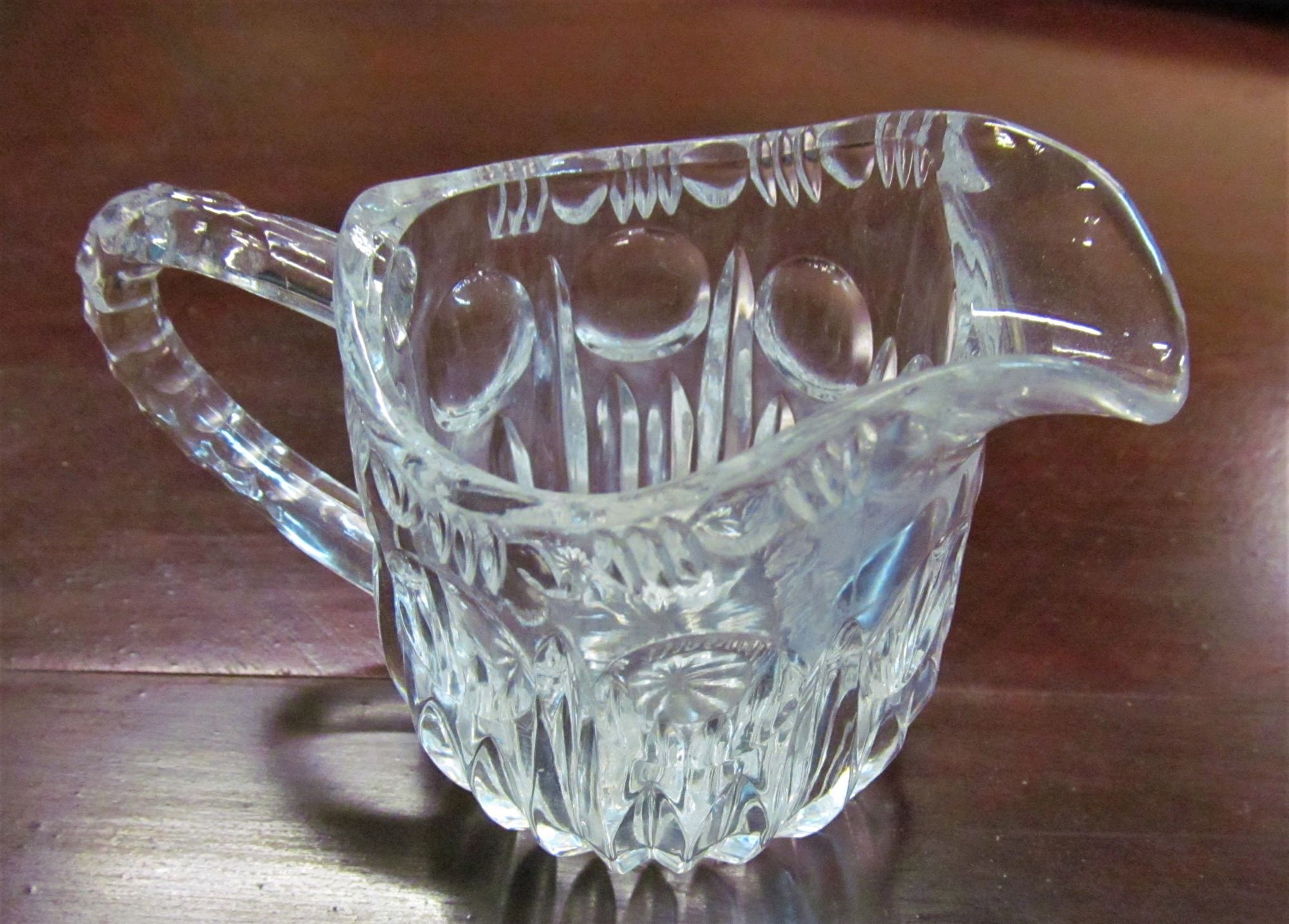 Buy Vintage Set of Four Allpurpose Cut Glass Cutlery Made in Online in