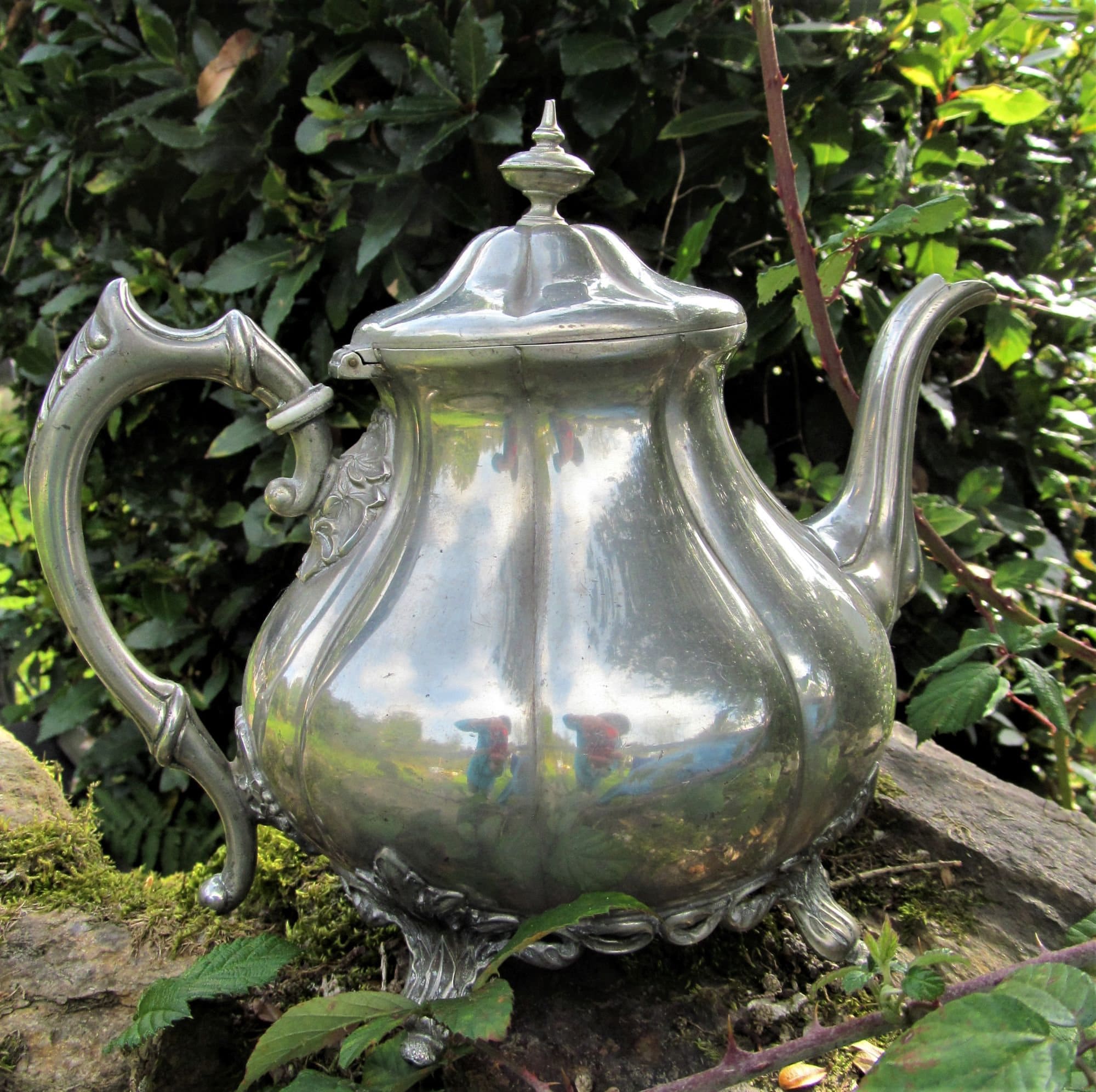 Victorian Metal Teapot James Dixon & Sons, Sheffield, England Etsy