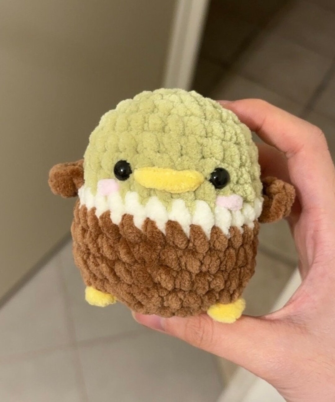 Handmade Crochet Duck & Goose Set (2pc) – Crochet Animal Toys main image 0