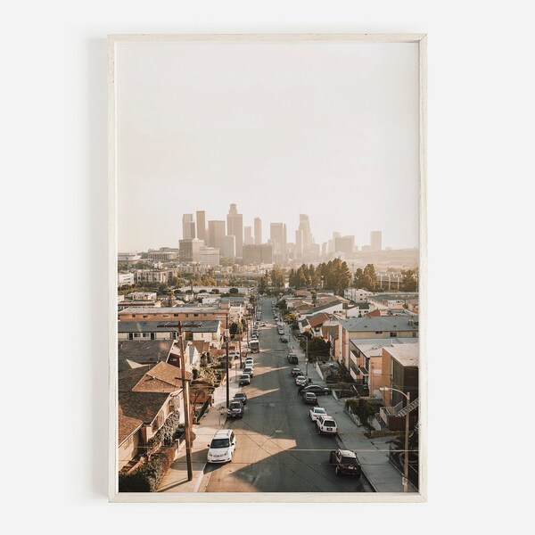 Los Angeles Wall Art Etsy