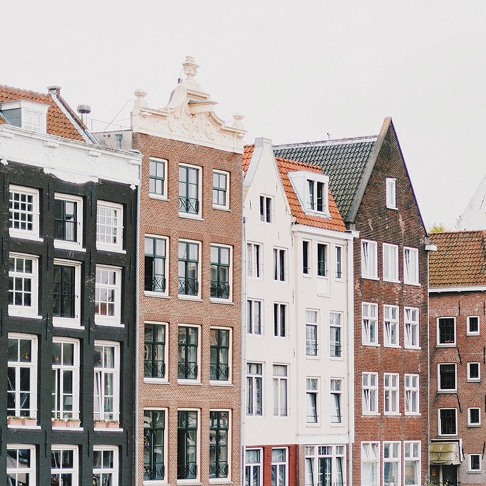 Canal House Wall Art, Amsterdam Print, Netherlands Photography ...