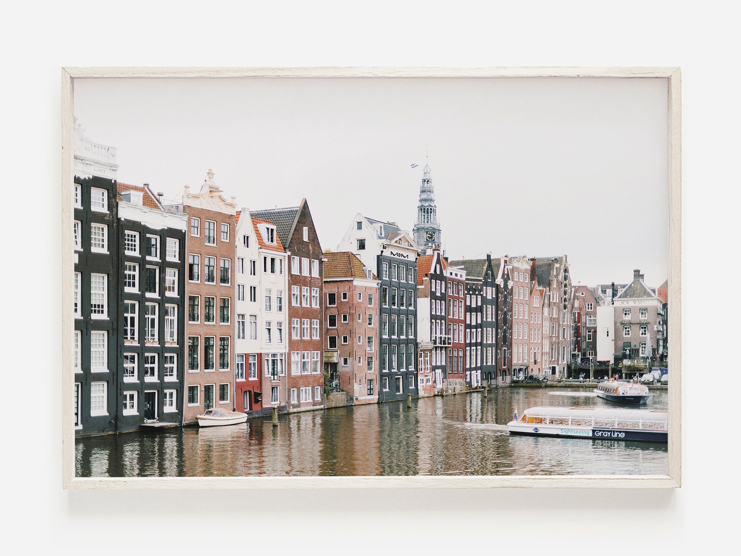 Canal House Wall Art Amsterdam Print Netherlands | Etsy