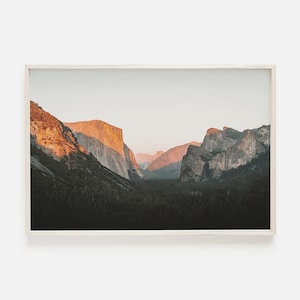 Yosemite Wall Art, Kalifornien National Park, Tunnel Ansicht Foto, Natur Fotografie, rustikale Dekoration, Yosemite druckbare Kunst