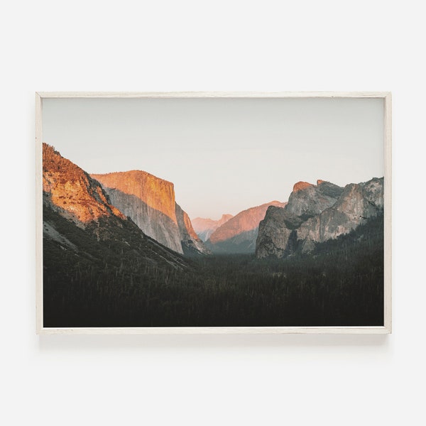 Yosemite Wall Art Etsy