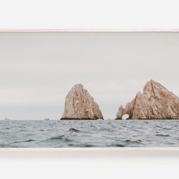 Samsung Frame TV Art, El Arco TV Print, Cabo San Lucas Tv Art, Ocean Rocks Frame TV, Baja California Photo, Rock Cliffs Photo, Cabo Frame Tv