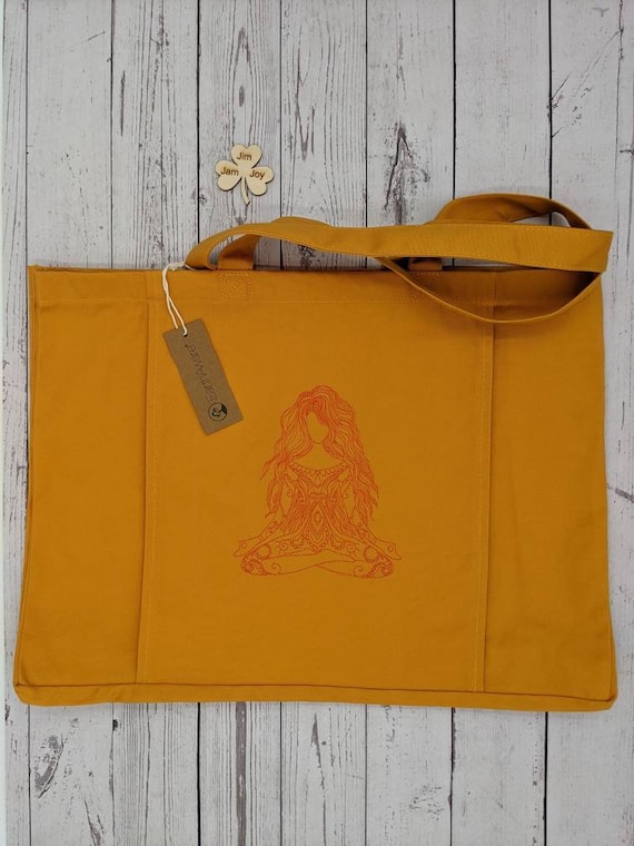 Embroidered Yoga Mat Holder Tote Bag at Rs 360/piece in New