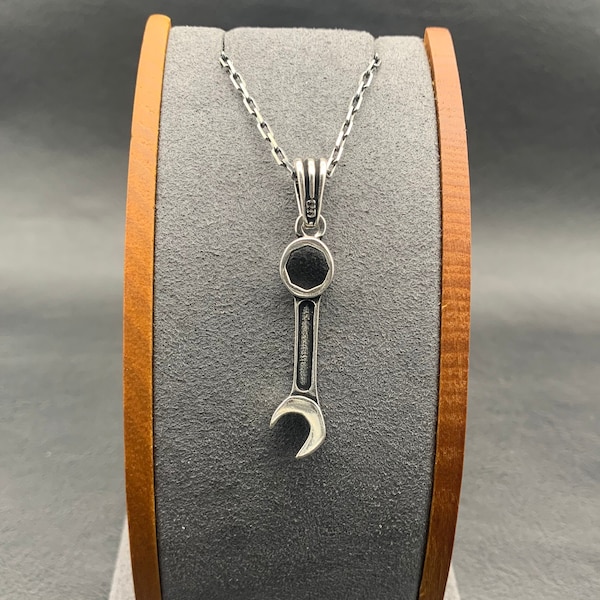 Wrench Necklace Etsy