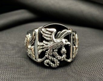 12k Eagle Ring | Etsy 12k Eagle Ring | Etsy