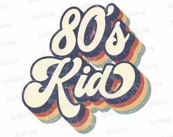 Design retrô para sublimação estilo anos 80 em PNG (Download digital)