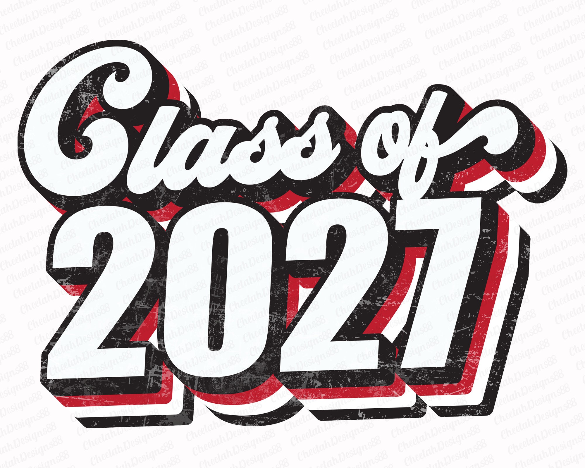 Class Of 2027 Sublimation Png Retro Sublimation Designs Etsy