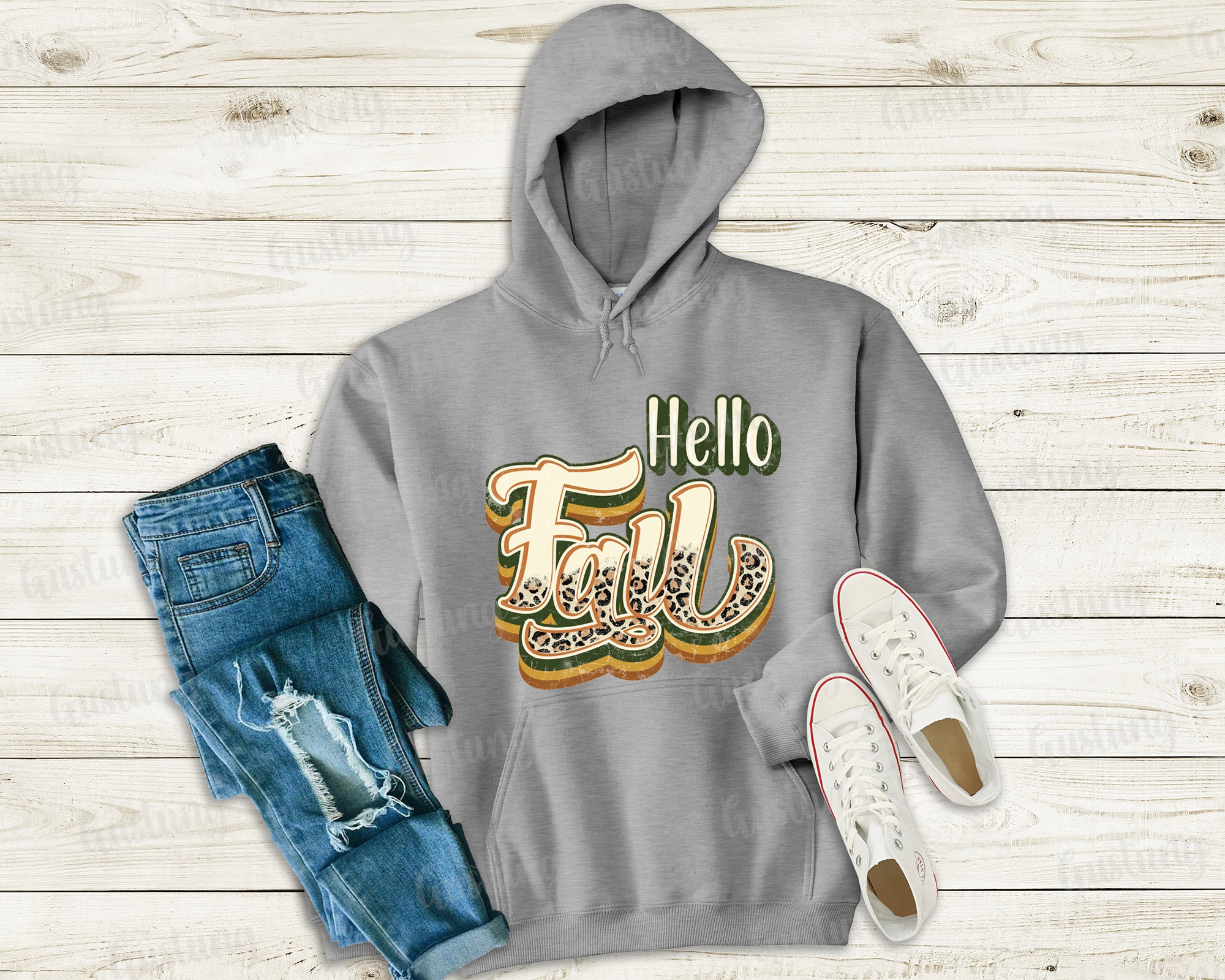 Hello Fall Png for Sublimation Retro Sublimation Designs - Etsy