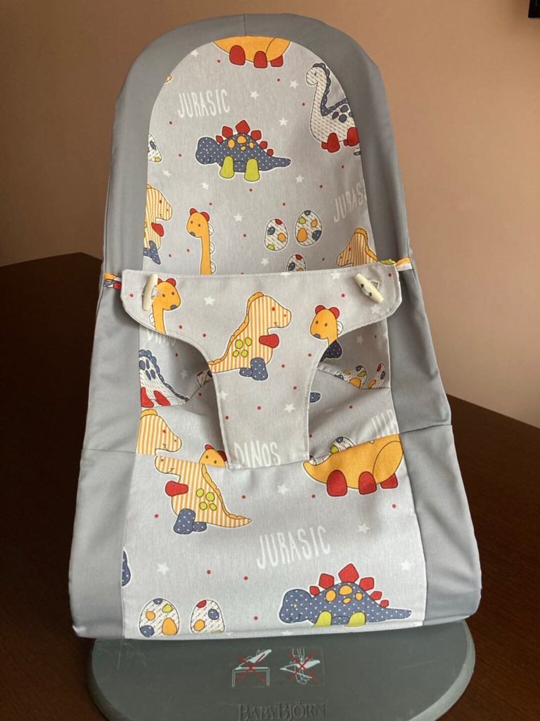 Babybjörn Bouncer Seat Replacement Cover Dinosaur Etsy