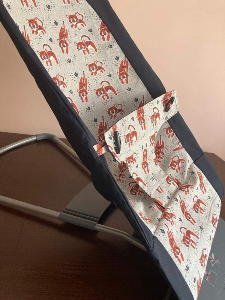 Babybjörn Bouncer Seat Replacement Cover Tigers Etsy