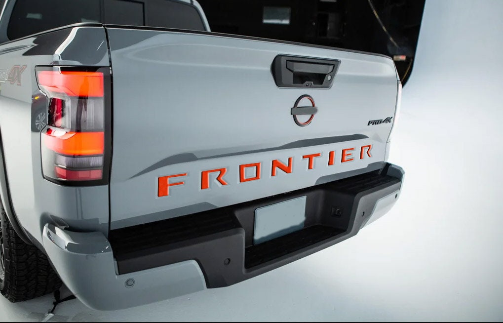 For NISSAN FRONTIER 2022 2023 Raised Tailgate Decals Stickers Etsy Canada