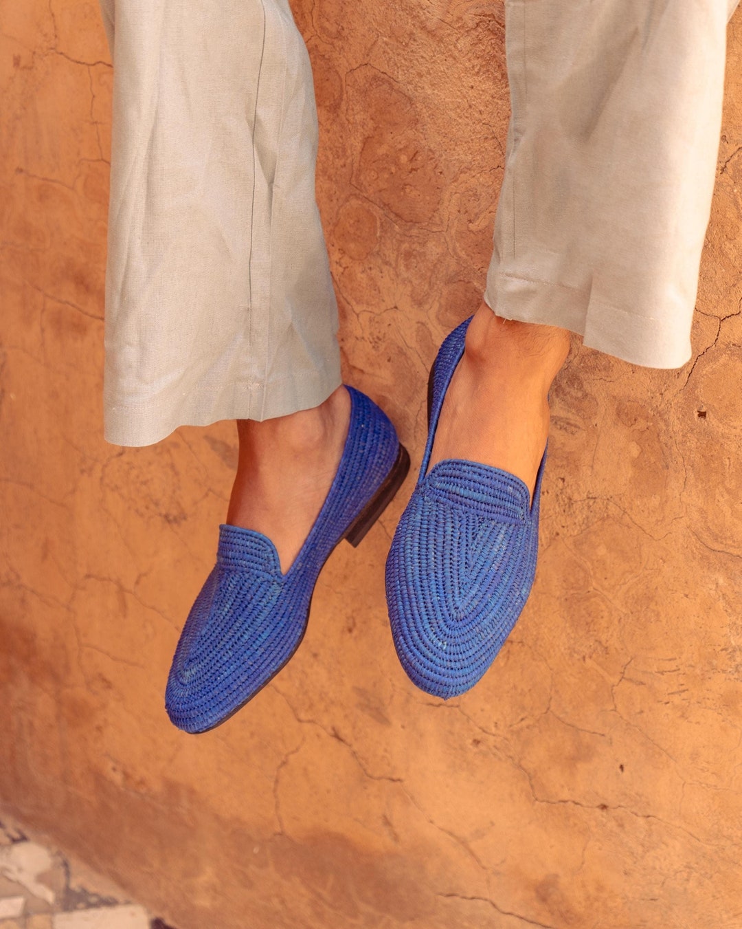 Mabeline Synthetic Raffia Loafers (Ivory-Multi) main image 1