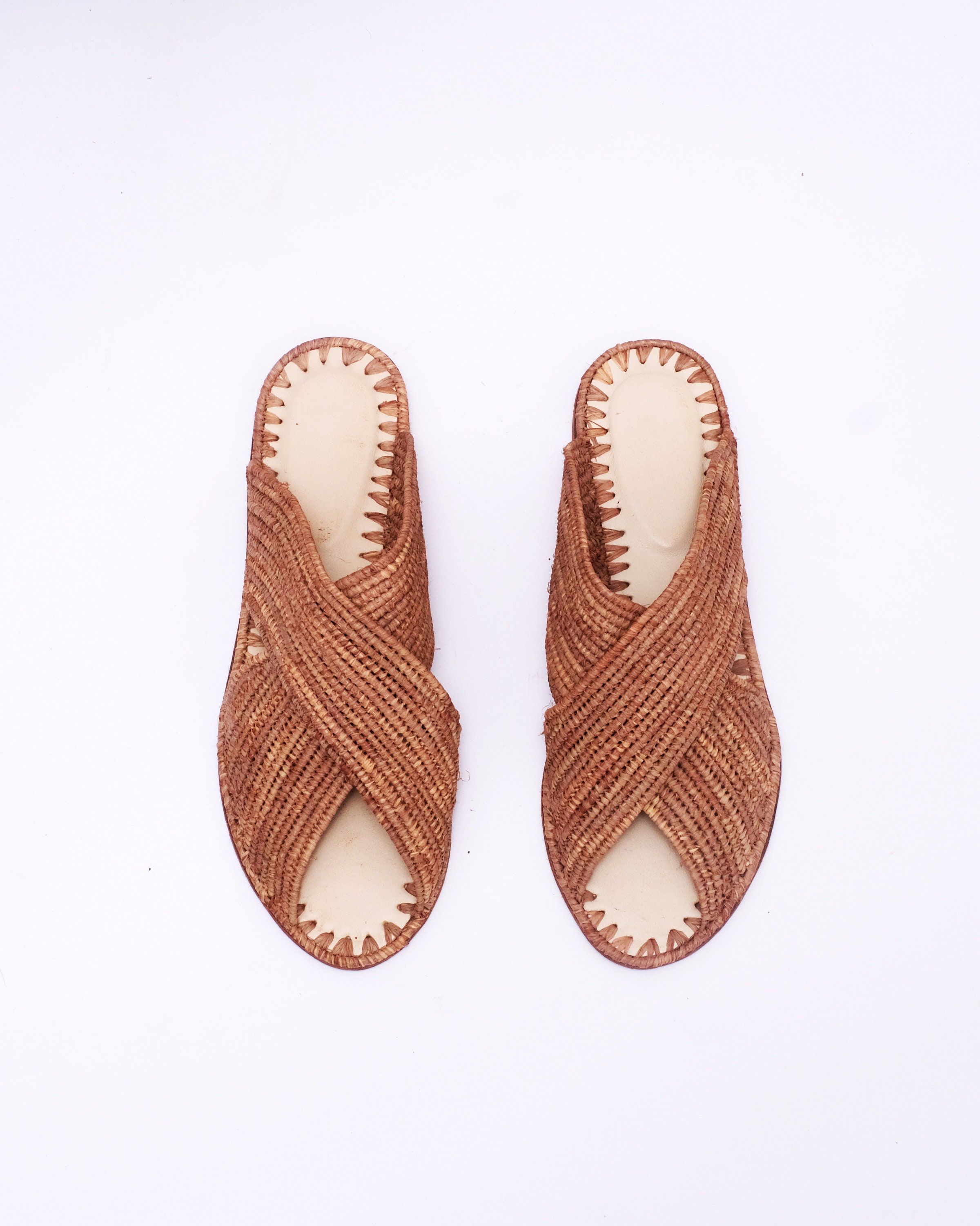 【SS24＊日本未入荷】Slippers in Woven Raffia Amazon.com | FRZTOUR Women's Raffia Sandals Straw Woven