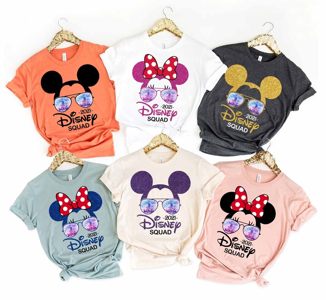 Disney Birthday shirt Disney Squad Shirts Disney Family Etsy