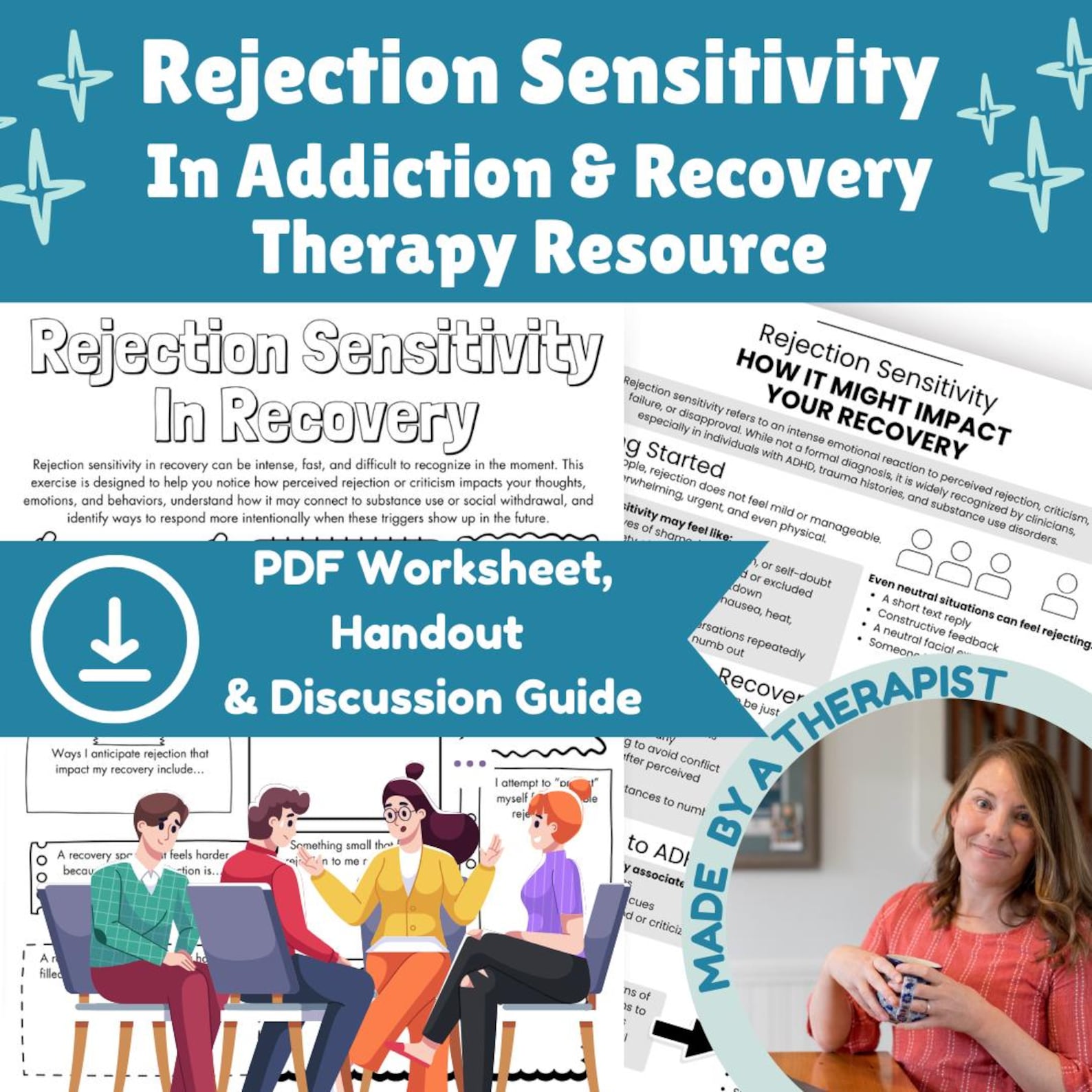 Rejection Separation Worksheet.pdf Rejection Sensitivity in Addiction Recovery: Printable Worksheet ...