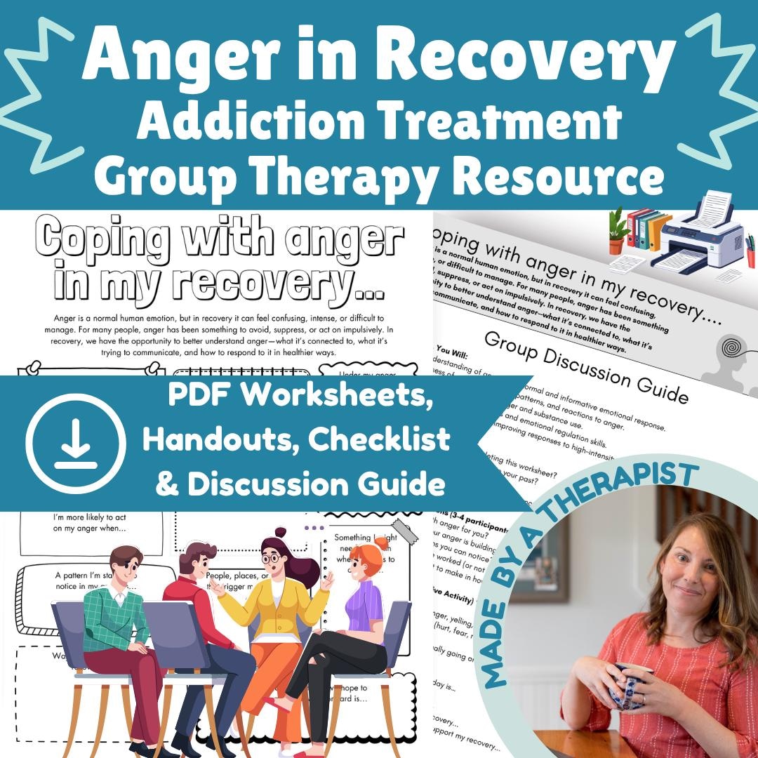 Anger In Recovery Coping With Anger in Addiction Recovery: Substance Use Group Therapy ...
