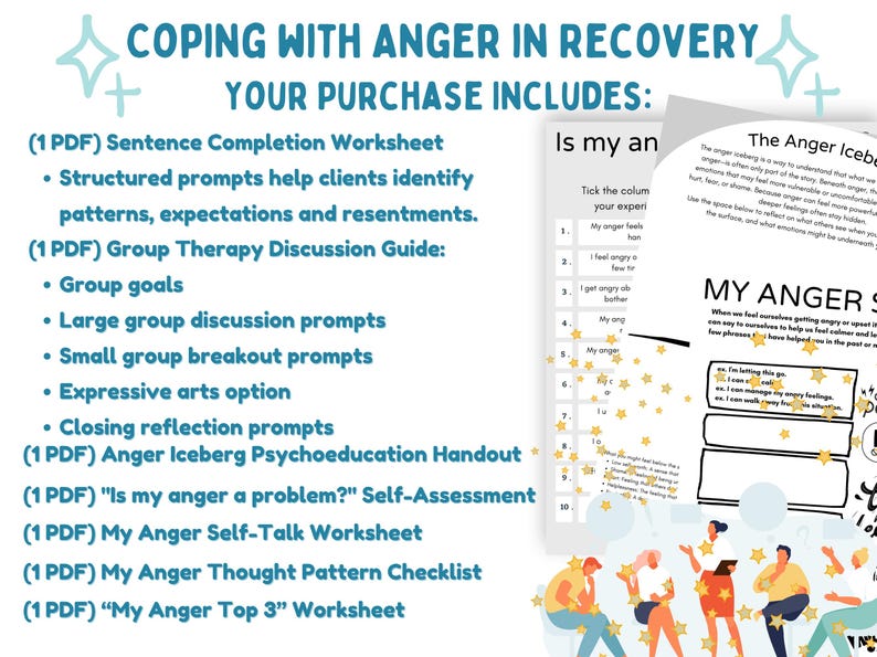 Anger In Recovery Coping With Anger in Addiction Recovery: Substance Use Group Therapy ...
