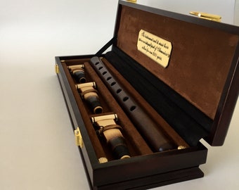 Professional Armenian Duduk. Gift set with a beautiful wooden box. Signature product.