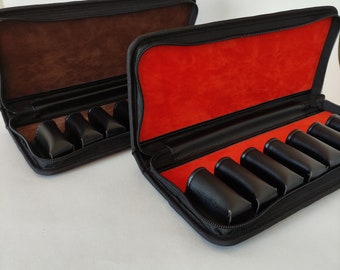 Beautiful and comfortable cases intended for eight duduk reeds.