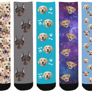 Etsy custom dog socks deals