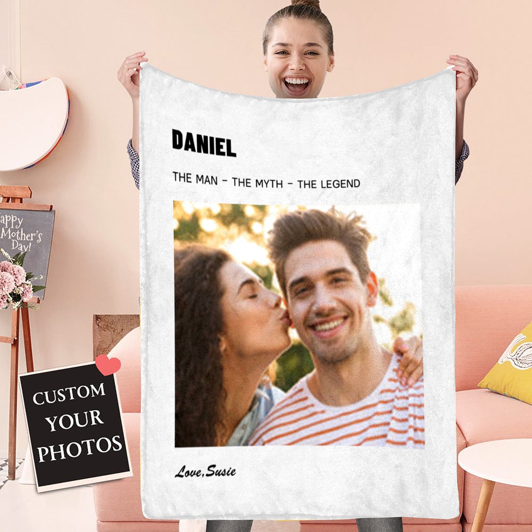 Custom Photo Blanket,personalized Photo Blanket,picture Blanket,mother ...