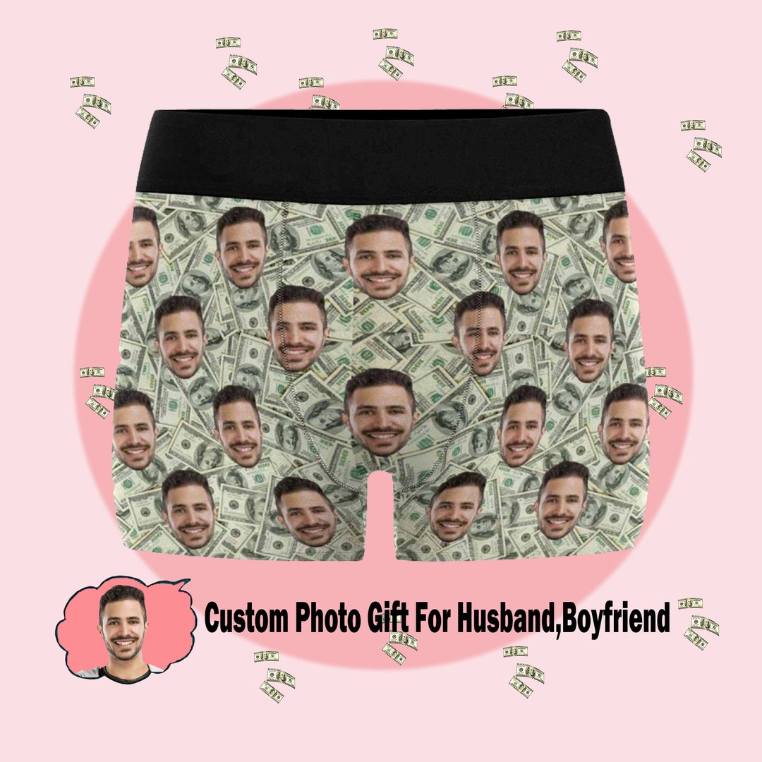 Custom Briefs Personalized Face Boxer Briefs, Custom Photo Underwear Gift - Etsy