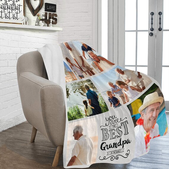 Personalized kids are the best photo plush blanket shop