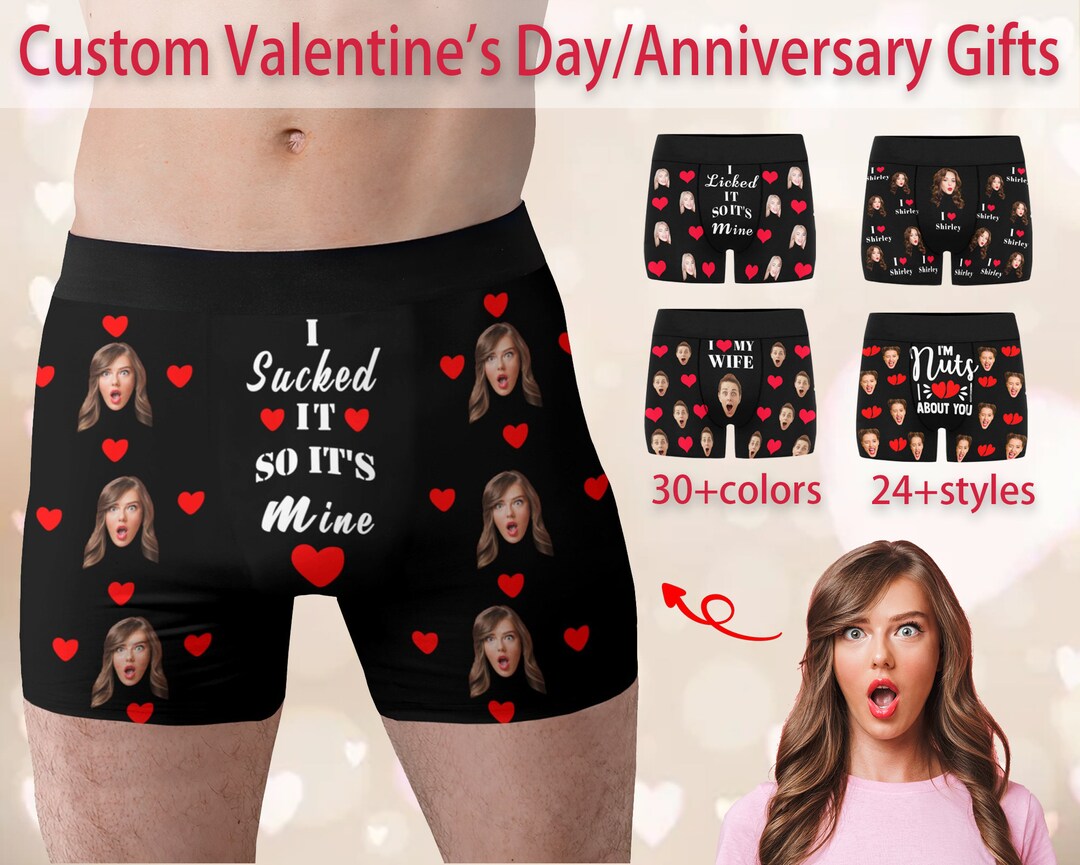Custom Men Underwear,personalized Face Boxer Briefs,face Boxer Brief